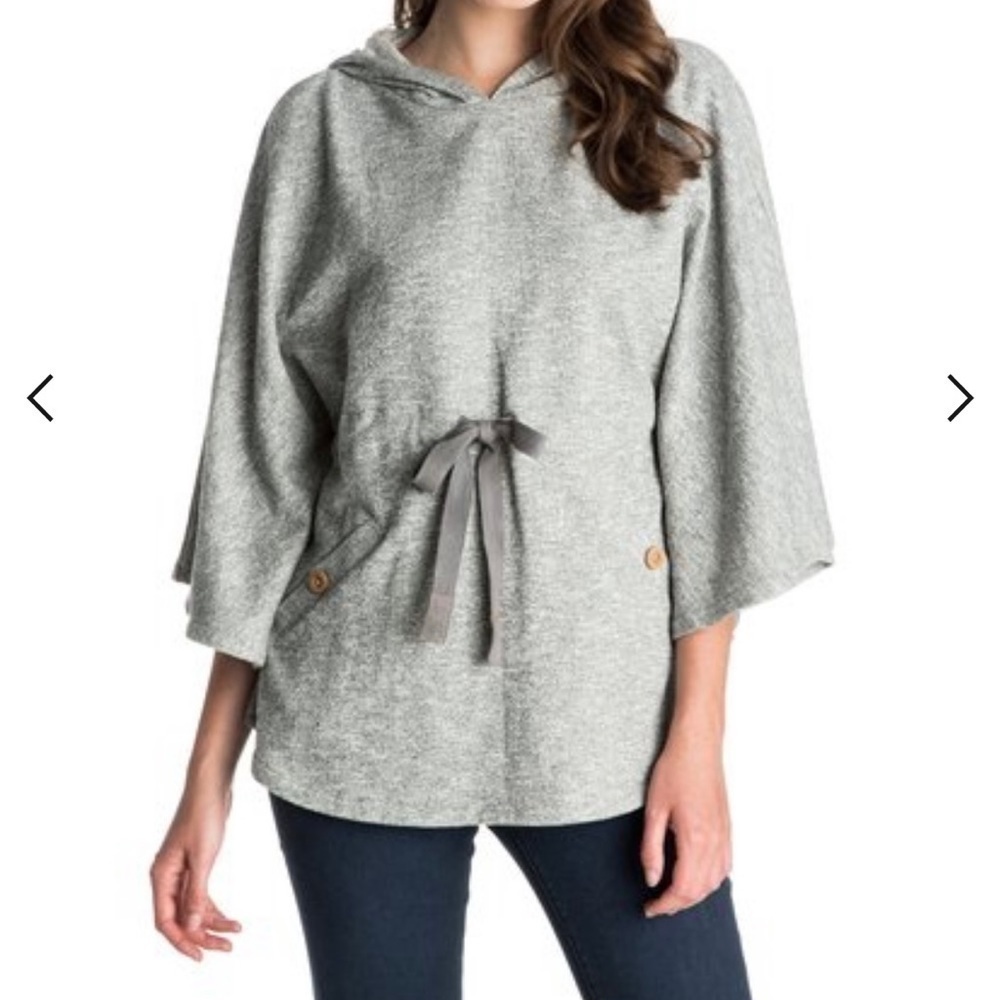 Roxy scoop dance pancho hoodie - Picture 1 of 7